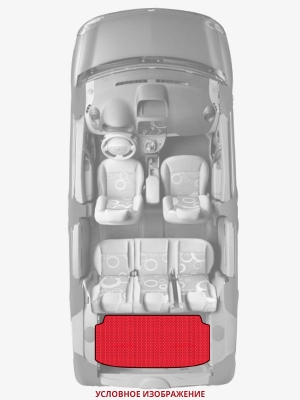 ЭВА коврики «Queen Lux» багажник для Volvo S60 Cross Country